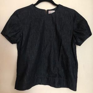 RED Valentino denim top.
